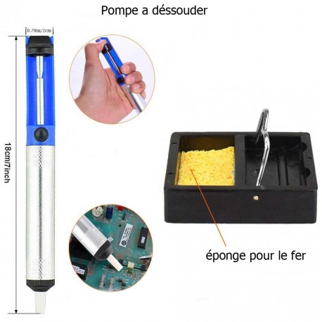 Complete soldering iron kit