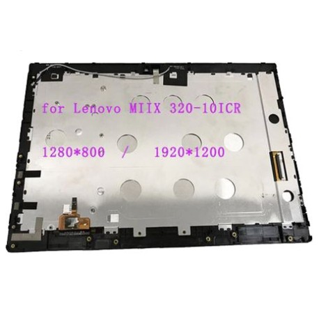 pantalla Lenovo MIIX 320 10ICR - Panel IPS de 10,1" y cristal montado