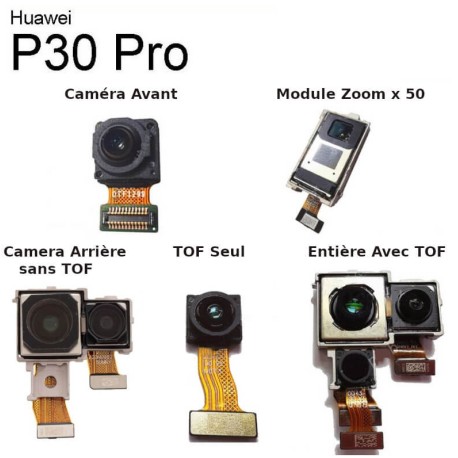 Nappe caméra arrière Huawei P30 Pro, P30 Lite , P20 Pro, P20 Lite, P10, P10 Lite, P10 Plus, P9, P9 Plus, P8 Max...