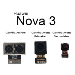 Remplacer Cam&eacute;ra Huawei Nova 5, Nova 4, Nova 4i, Nova 4e, Nova 3, Nova 3i, Nova 3e