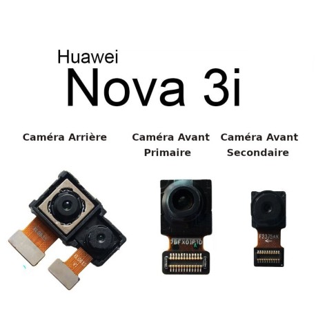 Remplacer Caméra Huawei Nova 5, Nova 4, Nova 4i, Nova 4e, Nova 3, Nova 3i, Nova 3e