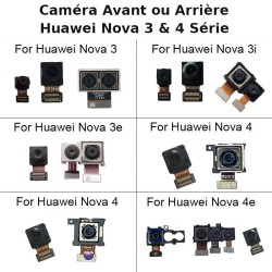 Remplacer Caméra Huawei Nova 5, Nova 4, Nova 4i, Nova 4e, Nova 3, Nova 3i, Nova 3e