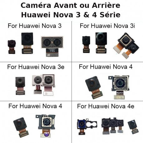 Sustituir cámara Huawei Nova 5, Nova 4, Nova 4i, Nova 4e, Nova 3, Nova 3i, Nova 3e
