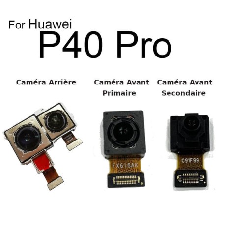 Caméra Huawei P40 Pro P40 P40 Lite avant ou arrière de remplacement