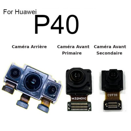Caméra Huawei P40 Pro P40 P40 Lite avant ou arrière de remplacement