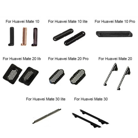 Grille Anti-poussière Mesh Huawei Mate 30, Mate 20 Pro, Mate 20, Mate 20 Lite, Mate 10 Pro, Mate 10, Mate 10 Lite