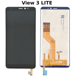 &eacute;cran Wiko View 3, View 3 Pro, View 3 Lite - Dalle IPS + Vitre tactile assembl&eacute;e