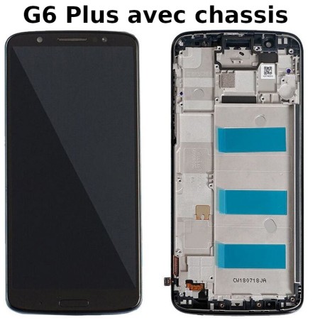 reparar pantalla Motorola Moto G6 G6 Play G6 Plus - IPS losa + vidrio original montado
