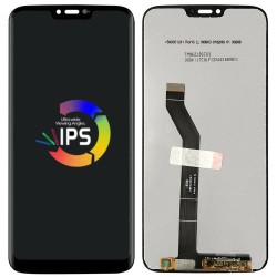 Pantalla del Motorola Moto G7 Power: panel LCD con pantalla táctil montado