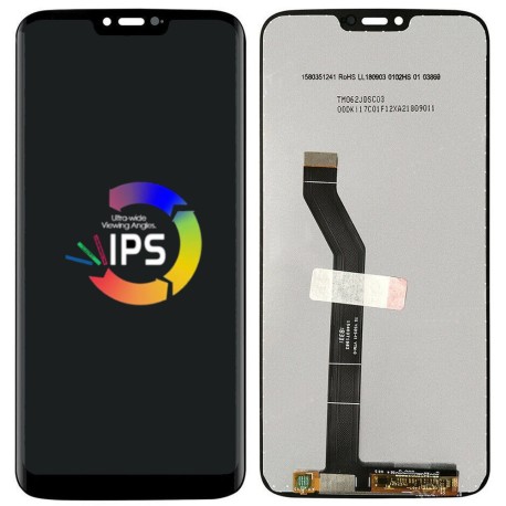Pantalla del Motorola Moto G7 Power: panel LCD con pantalla táctil montado