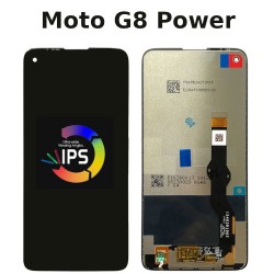 changer &eacute;cran Motorola Moto G8 G8 PLus G8 Play G8 Power G8 Power Lite - Dalle IPS + Vitre assembl&eacute;e