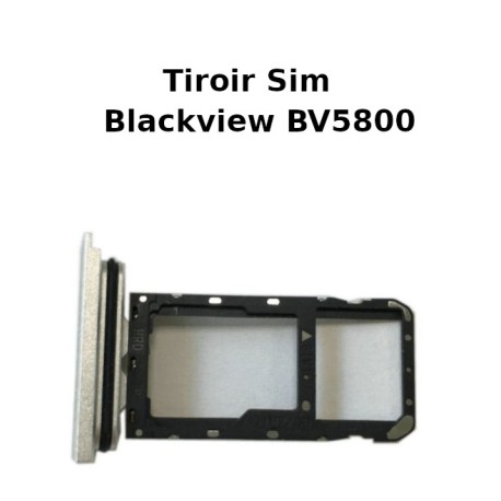 Tiroir Sim Blackview / Sim Tray Blackview BV9900 BV9800 BV9600 BV9100 A80 BV6100 BV5500 BV5800 BV9000