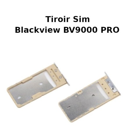 Tiroir Sim Blackview / Sim Tray Blackview BV9900 BV9800 BV9600 BV9100 A80 BV6100 BV5500 BV5800 BV9000