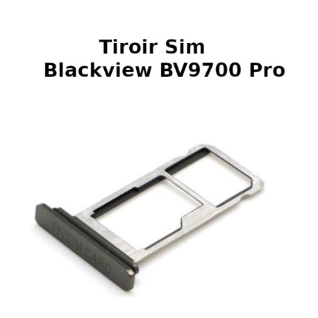Tiroir Sim Blackview / Sim Tray Blackview BV9900 BV9800 BV9600 BV9100 A80 BV6100 BV5500 BV5800 BV9000