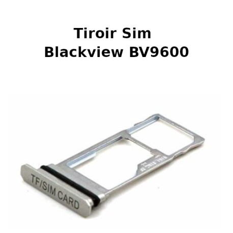 Tiroir Sim Blackview / Sim Tray Blackview BV9900 BV9800 BV9600 BV9100 A80 BV6100 BV5500 BV5800 BV9000