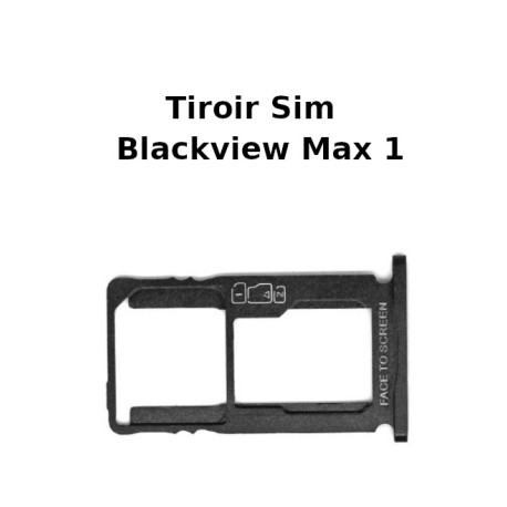 Tiroir Sim Blackview / Sim Tray Blackview BV9900 BV9800 BV9600 BV9100 A80 BV6100 BV5500 BV5800 BV9000