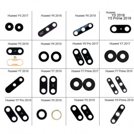 Glass camera lens Huawei Y5 Y6 Y7 Y9 Pro Prime 2019 2018 2017
