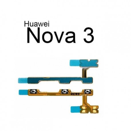 Encendido, apagado y control de volumen Huawei Nova 4, 4e, Nova 3, 3i, 3e, Nova 2, 2i, 2s, 2 lite, Nova...
