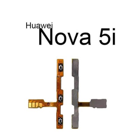 On Off Power & Volume Button Flex Cable For Huawei Nova 5 5i Pro Nova 5Z 5T Power Volume Switch Control Flex Ribbon Repair Parts