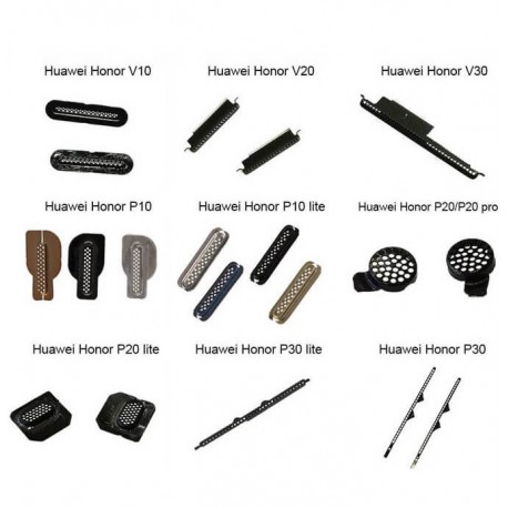 Auricular Altavoz Anti-polvo Malla Para Huawei P10 P20 P30 Pro Lite View V10 V20 V30 Auricular Altavoz Anti-polvo Rejilla Flex Cable Cinta