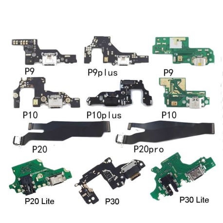 USB Charger Board For Huawei P8 P9 P10 P20 P30 Lite PLUS 2017 P20 PRO Mini Charging Port Dock Connector  Flex Cable Replacement