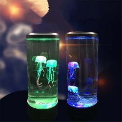 Lámpara «Medusa» de silicona mágica con varios LED multicolores