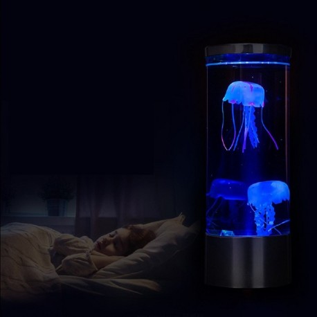 Lámpara «Medusa» de silicona mágica con varios LED multicolores
