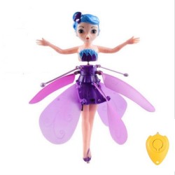 mu&ntilde;eca princesa voladora con luces LED