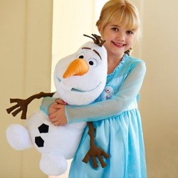 Peluche Olaf des neiges , 30cm/45cm, frozen animaux de dessins animés