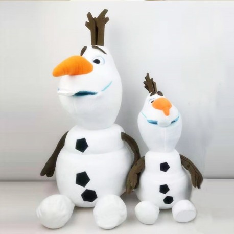 Peluche Olaf des neiges , 30cm/45cm, frozen animaux de dessins animés