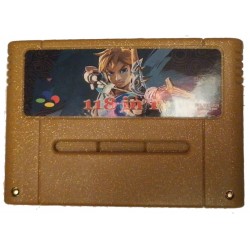 cartucho de juego 118 en 1 para SNES 16-Bit PAL