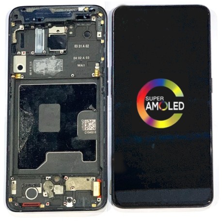 pantalla táctil ensambladaPantalla original para Reno de Oppo: panel AMOLED de 6,4" y código de producto CPH1917