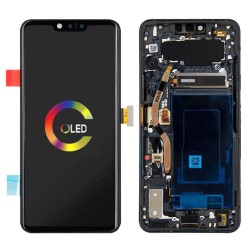 &eacute;cran LG G8 ThinQ original - Dalle P-OLED et Vitre tactile assembl&eacute;e G820 de r&eacute;paration
