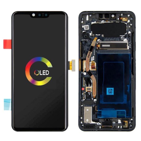 écran LG G8 ThinQ original - Dalle P-OLED et Vitre tactile assemblée G820 de réparation