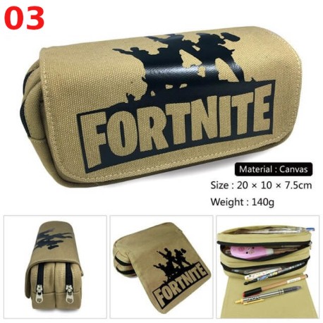 Trousse à Crayons Fortnite Battle Royale, Trousse Scolaire Grande Capacité, 21 modèles au chox