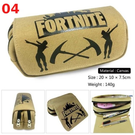 Trousse à Crayons Fortnite Battle Royale, Trousse Scolaire Grande Capacité, 21 modèles au chox