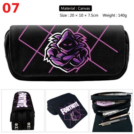 Trousse à Crayons Fortnite Battle Royale, Trousse Scolaire Grande Capacité, 21 modèles au chox