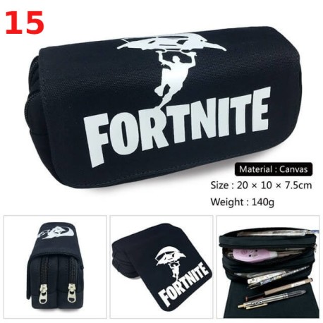 Trousse à Crayons Fortnite Battle Royale, Trousse Scolaire Grande Capacité, 21 modèles au chox