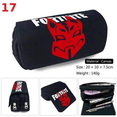 Trousse à Crayons Fortnite Battle Royale, Trousse Scolaire Grande Capacité, 21 modèles au chox