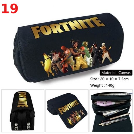 Trousse à Crayons Fortnite Battle Royale, Trousse Scolaire Grande Capacité, 21 modèles au chox