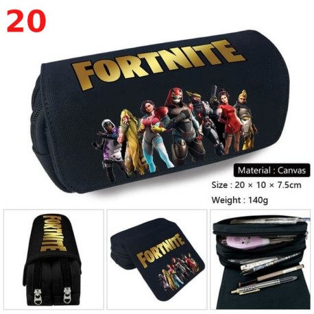 Trousse à Crayons Fortnite Battle Royale, Trousse Scolaire Grande Capacité, 21 modèles au chox