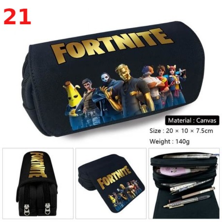 Trousse à Crayons Fortnite Battle Royale, Trousse Scolaire Grande Capacité, 21 modèles au chox