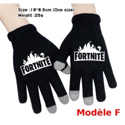 Par de guantes t&aacute;ctiles Fortnite para hombre y mujer, guantes calentitos para usar con el smartphone