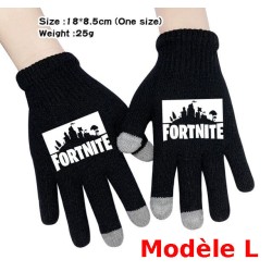 Par de guantes t&aacute;ctiles Fortnite para hombre y mujer, guantes calentitos para usar con el smartphone