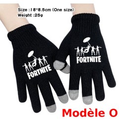Par de guantes t&aacute;ctiles Fortnite para hombre y mujer, guantes calentitos para usar con el smartphone