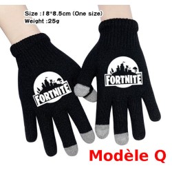 Par de guantes t&aacute;ctiles Fortnite para hombre y mujer, guantes calentitos para usar con el smartphone