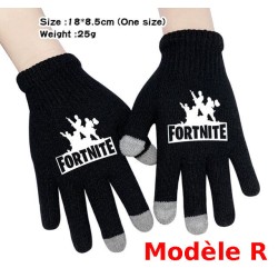 Par de guantes t&aacute;ctiles Fortnite para hombre y mujer, guantes calentitos para usar con el smartphone