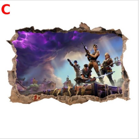 Stickers muraux Fortnite pas cher