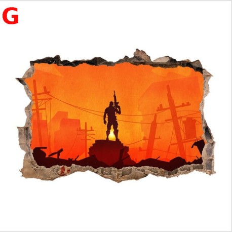 Stickers muraux Fortnite pas cher