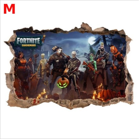 Stickers muraux Fortnite pas cher
